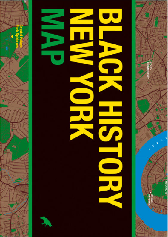 Black History New York Map cover