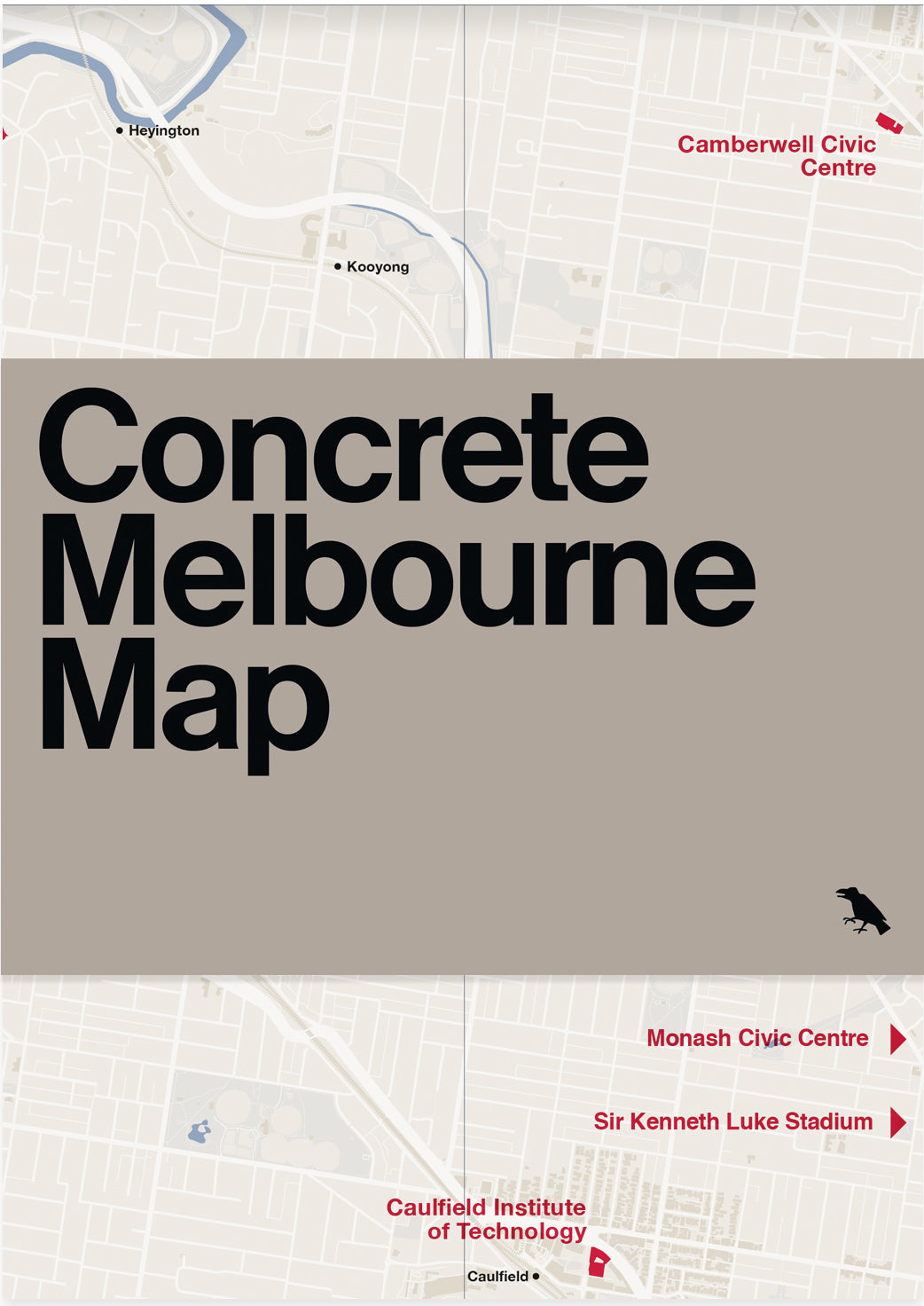 Concrete Melbourne Map cover