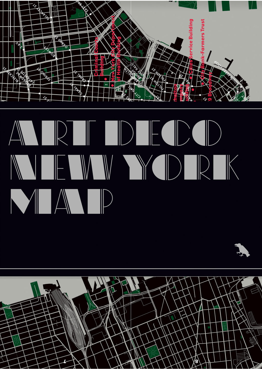 Art Deco New York Map cover