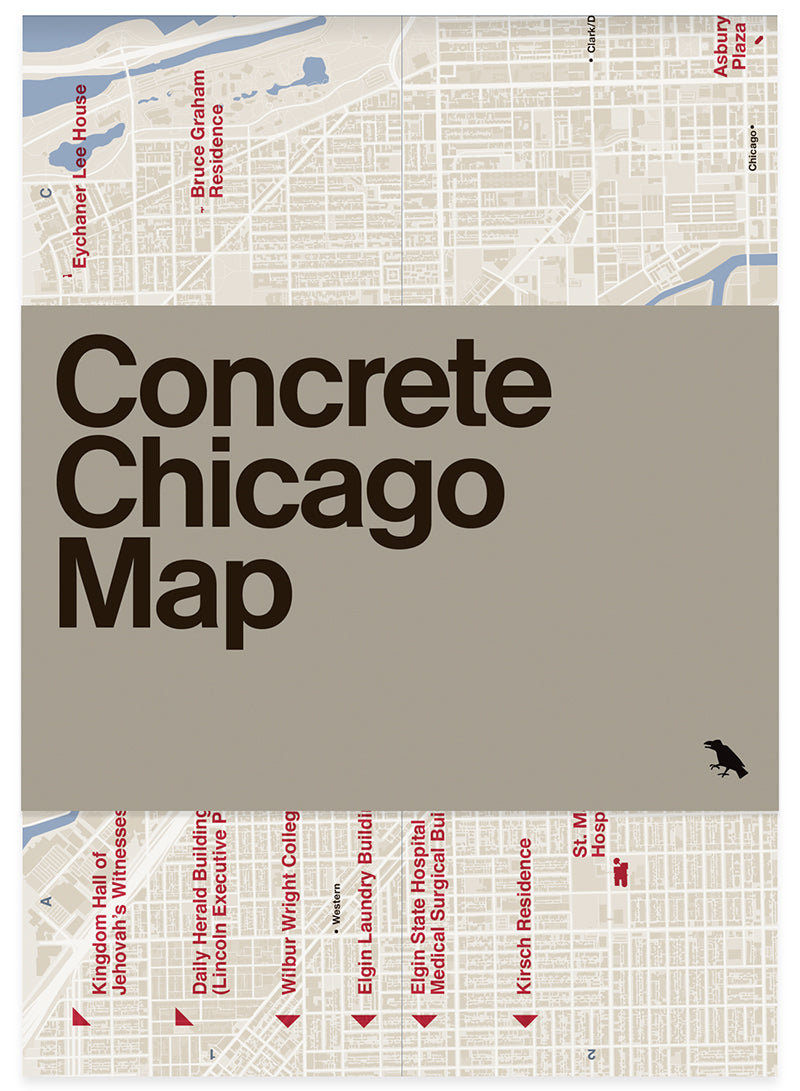 Concrete Chicago Map cover