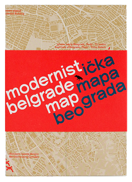 Modernist Belgrade Map cover