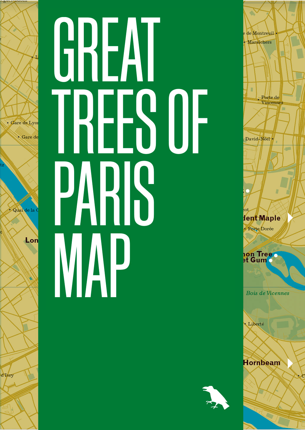 Great Trees of Paris Map cover