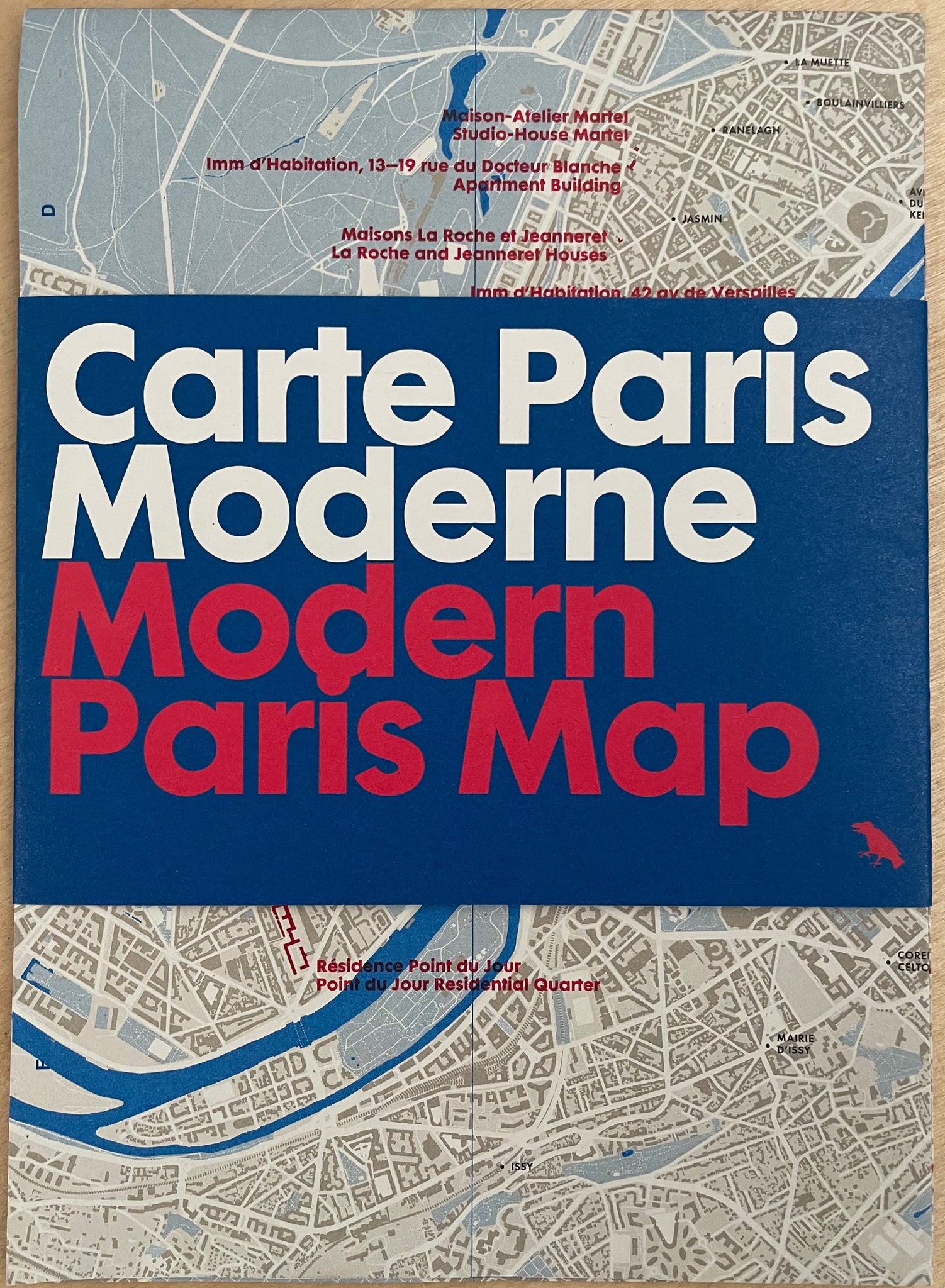 Modern Paris Map cover
