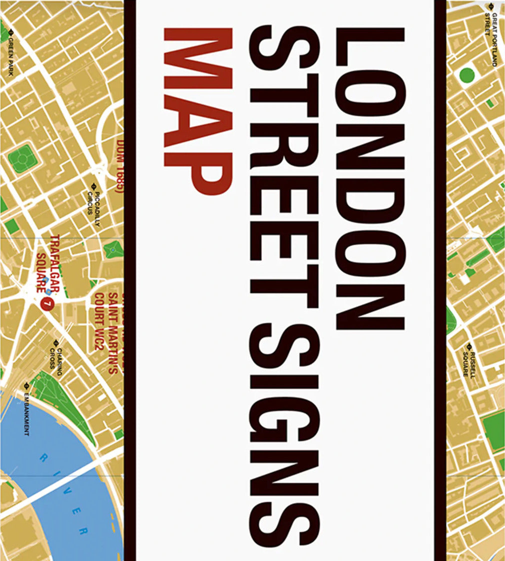 London Street Signs Map cover