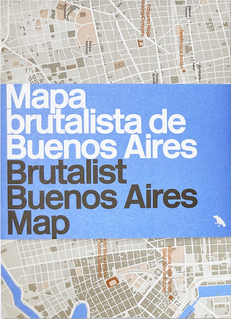 Brutalist Buenos Aires Map cover