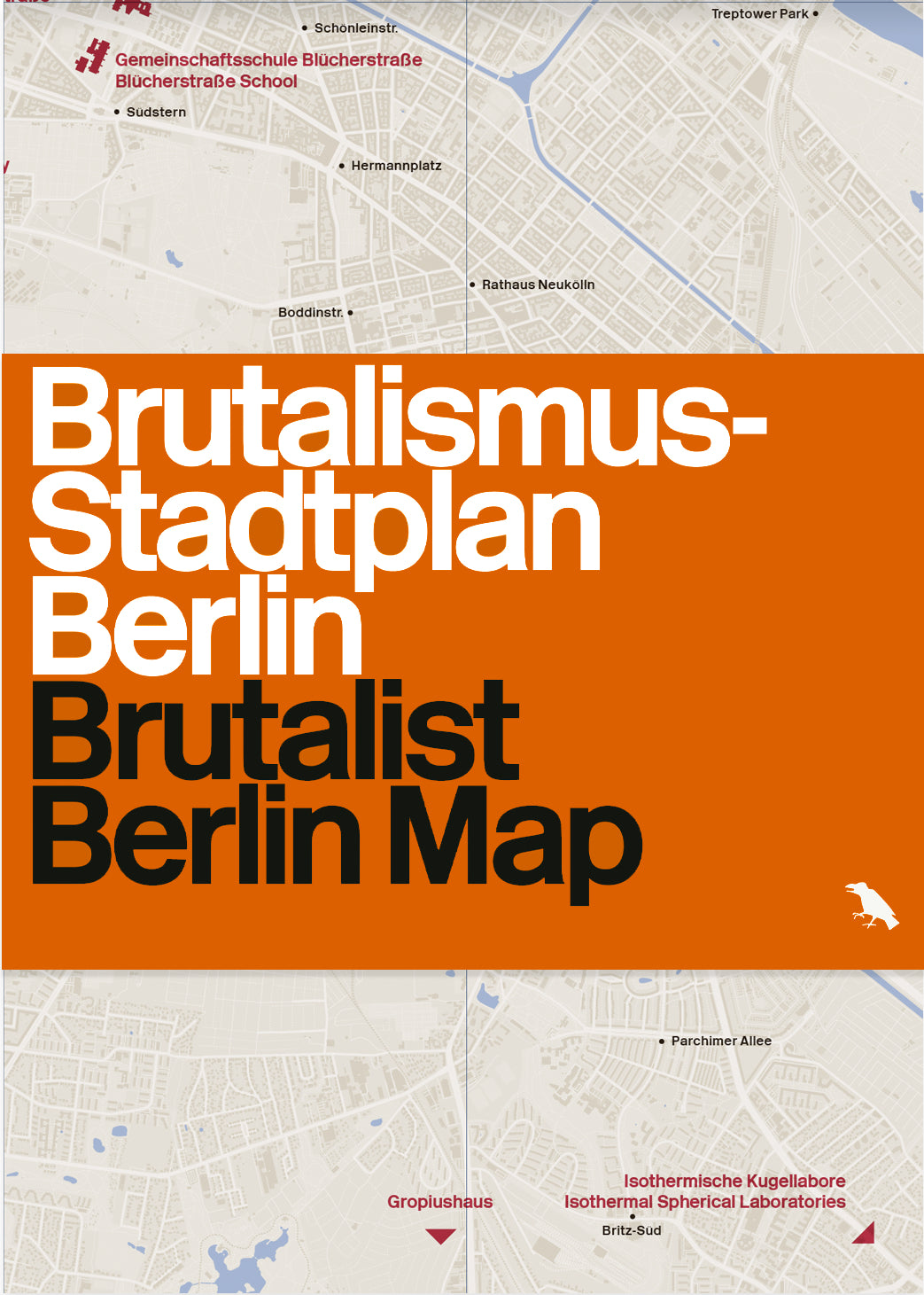 Brutalist Berlin Map cover