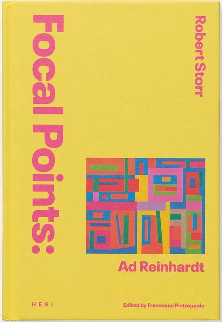 Focal Points: Ad Reinhardt cover