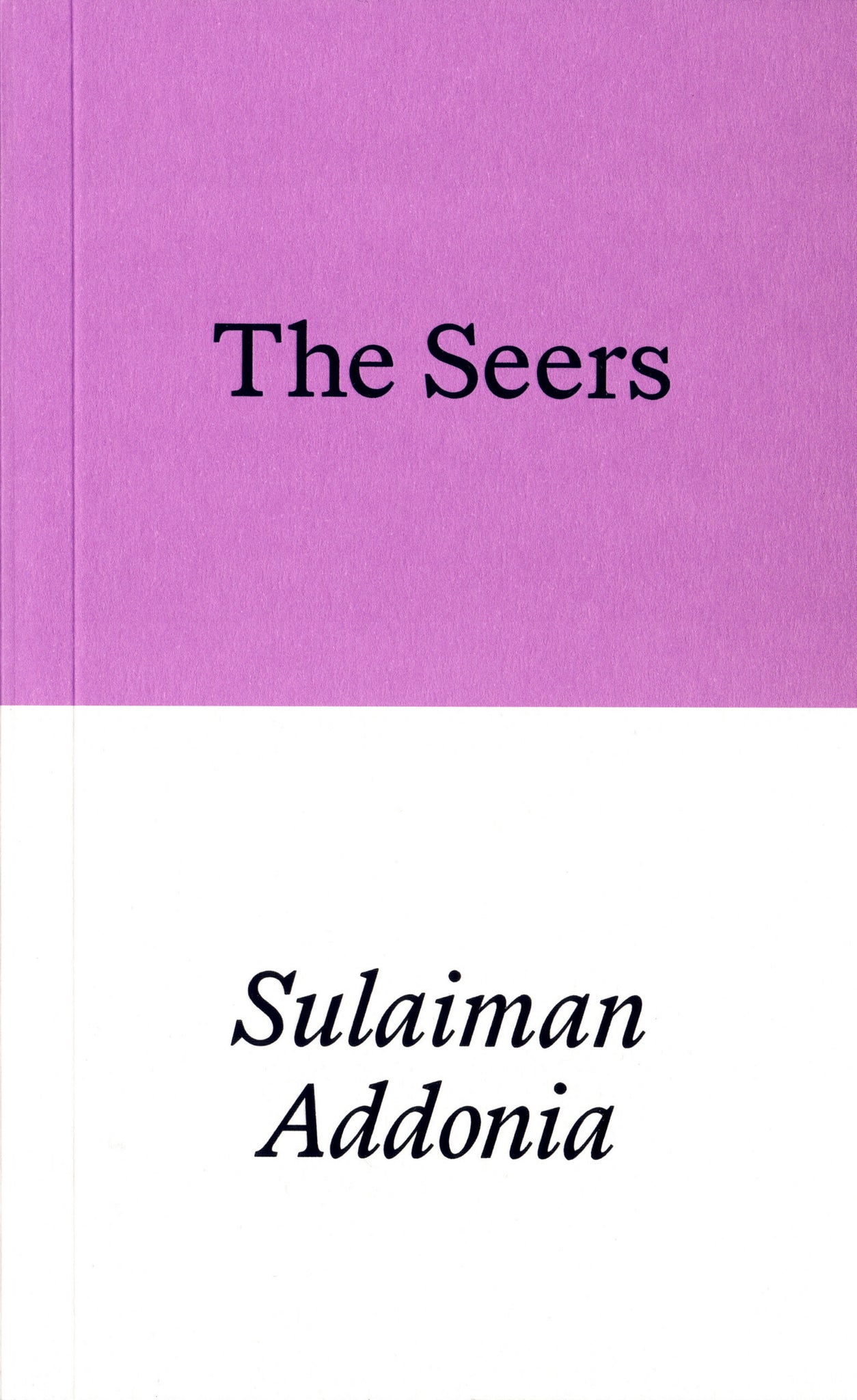 Seers, the cover