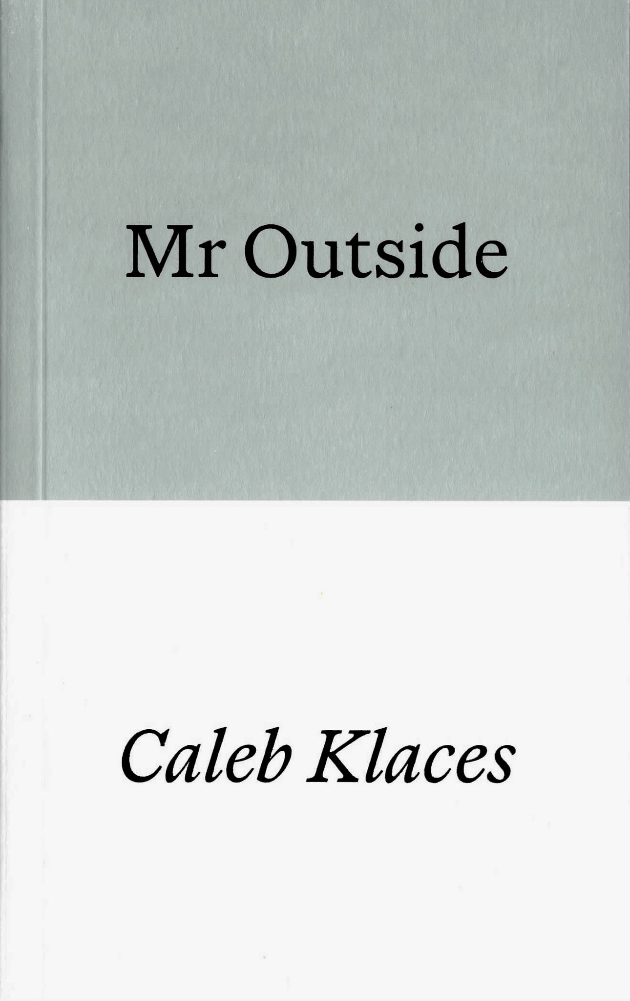 Mr Outside cover