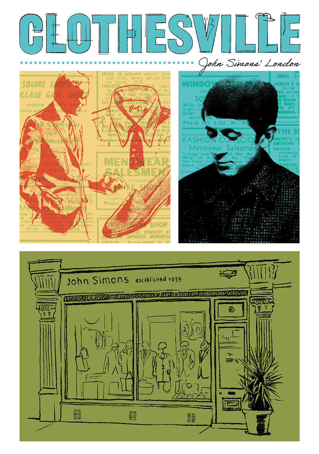 Clothesville: John Simons’ London cover