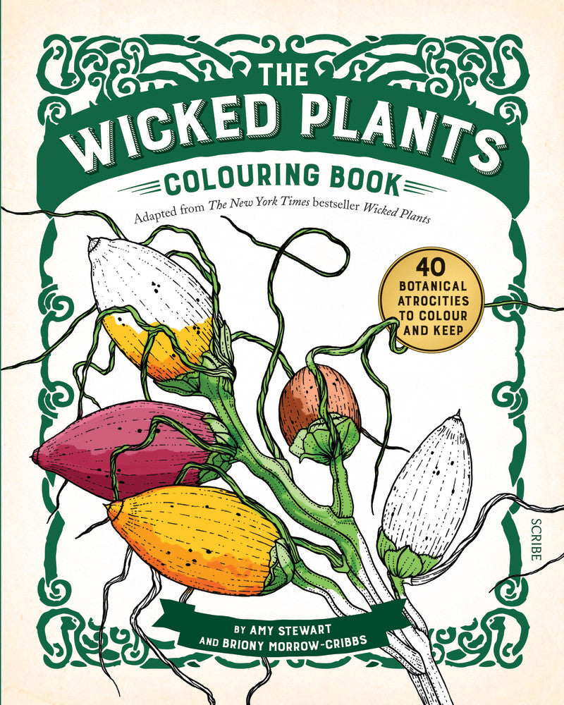 Wicked Plants Colouring Book [non-book-trade customers] cover