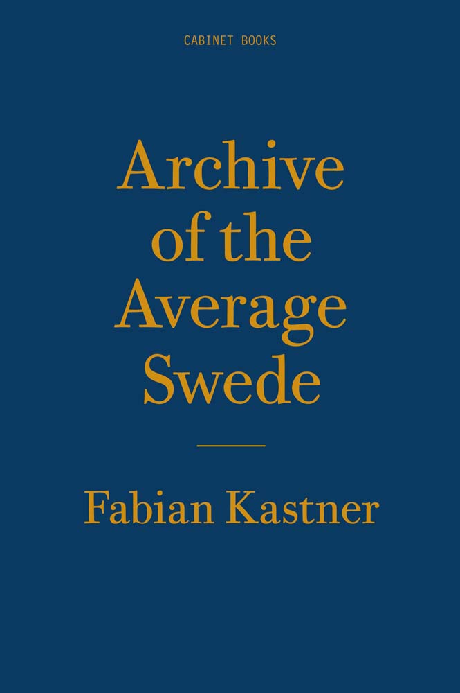 Archive of the Average Swede cover