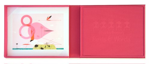 Charley Harper Birds and Words PINK LTD ED cover