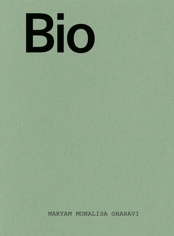 Maryam Monalisa Gharavi: Bio cover