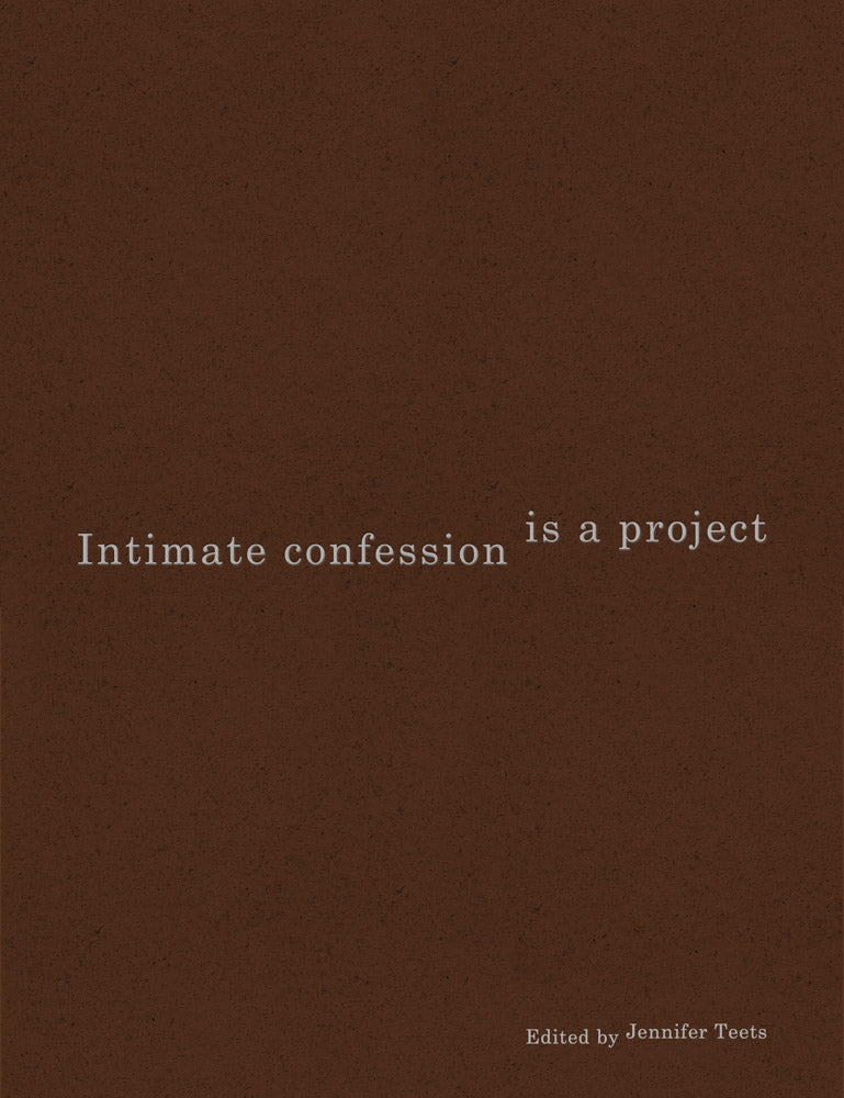 Intimate confession is a project cover