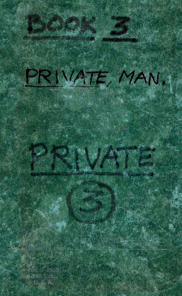 Lee Lozano: Private Book 3 cover