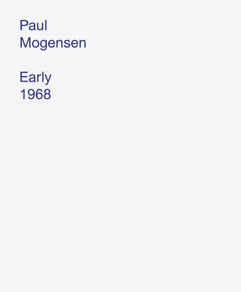 Paul Mogensen: Early 1968 cover