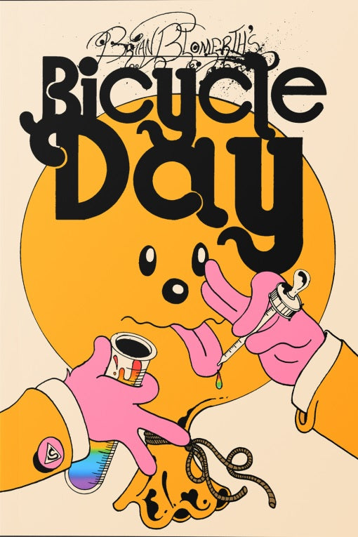 Brian Blomerth's Bicycle Day cover
