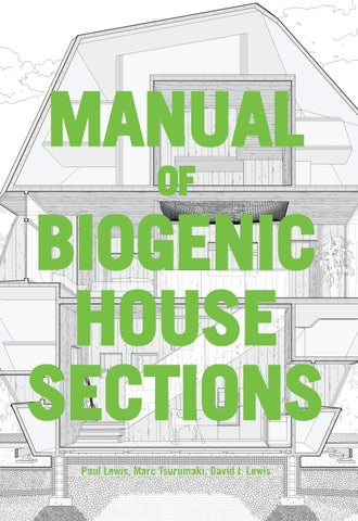 Manual of Biogenic House Sections cover