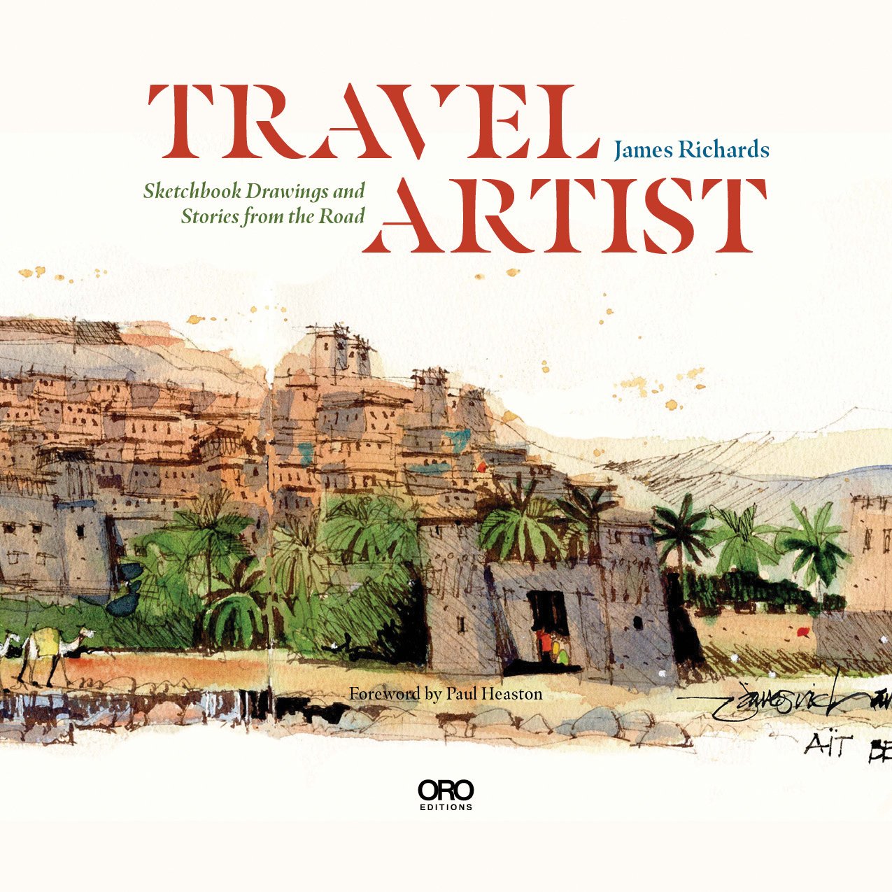 Travel Artist: Sketchbook Drawings from the Road cover