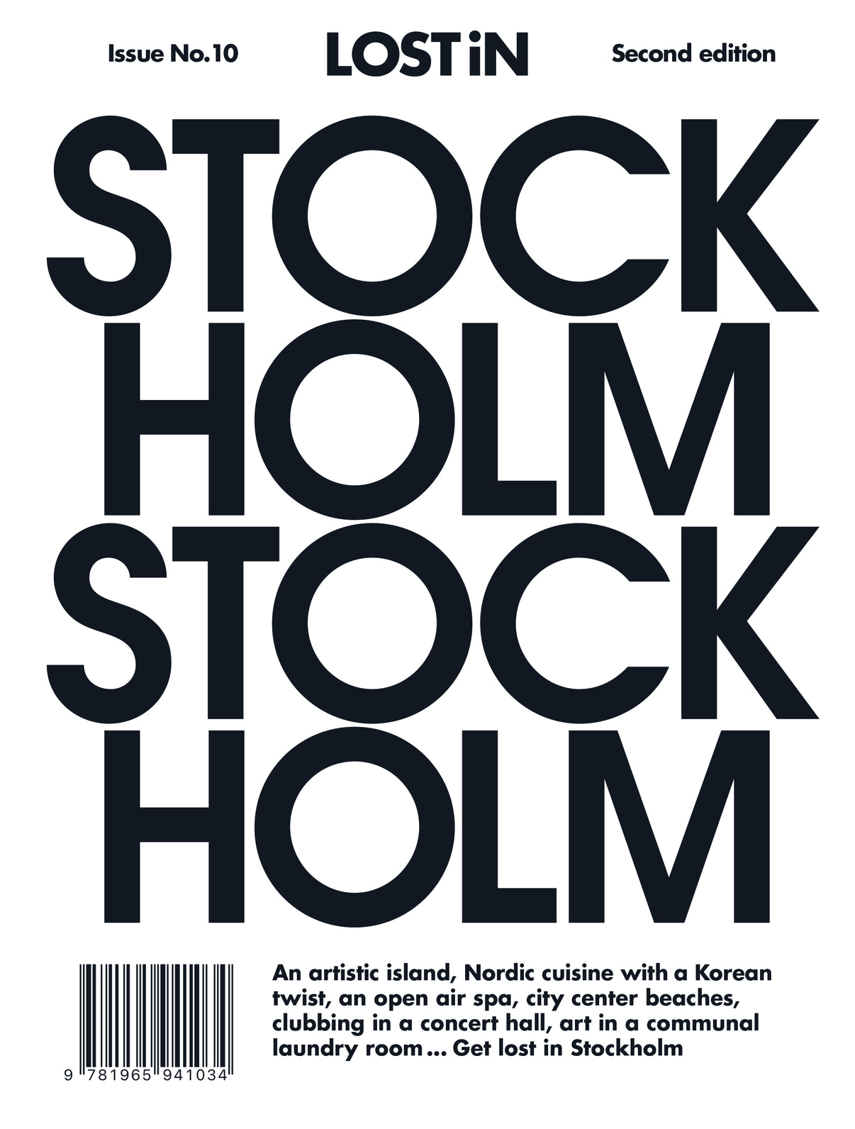 Lost in Stockholm (second edition) cover