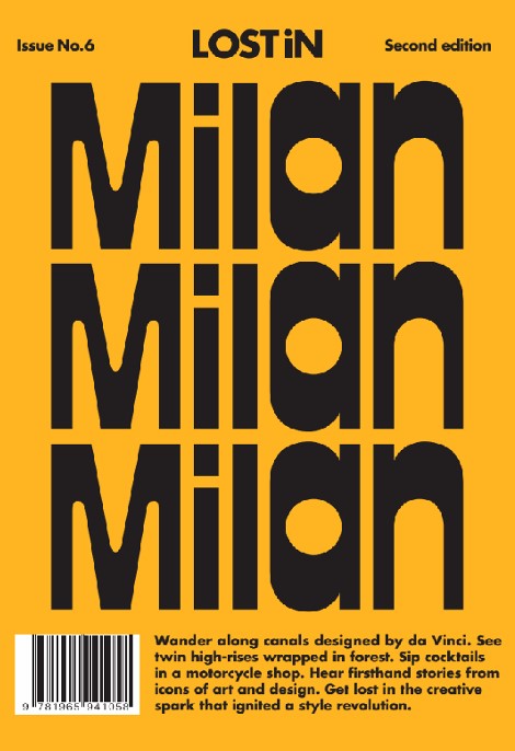 Lost In Milan (second edition) cover