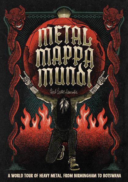 Metal Mappa Mundi cover