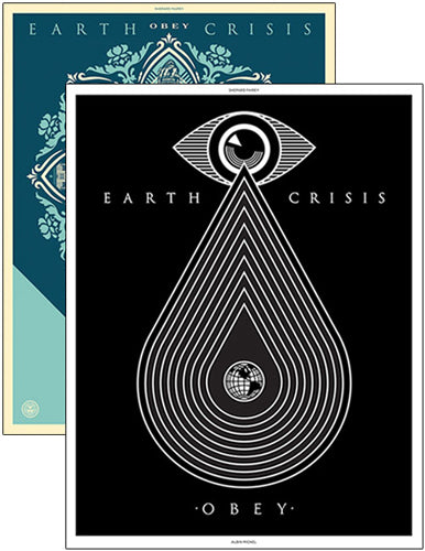 OBEY: Earth Crisis (2 Volumes in Slipcase) Shepard Fairey cover