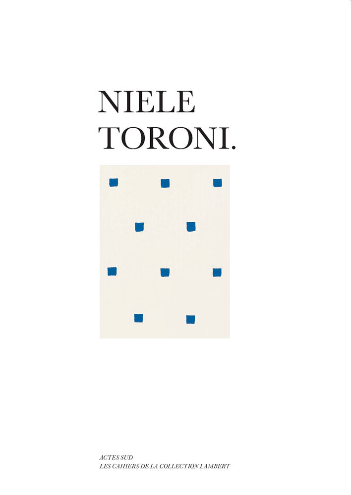 Niele Toroni cover