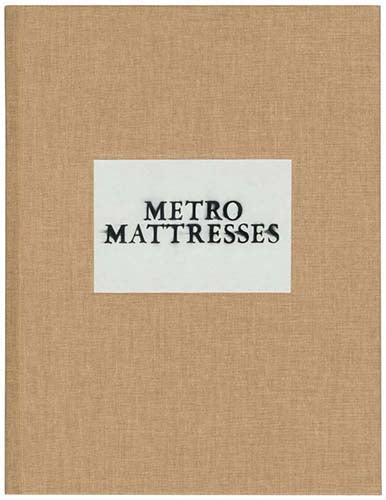 Ed Ruscha: Metro Mattresses cover