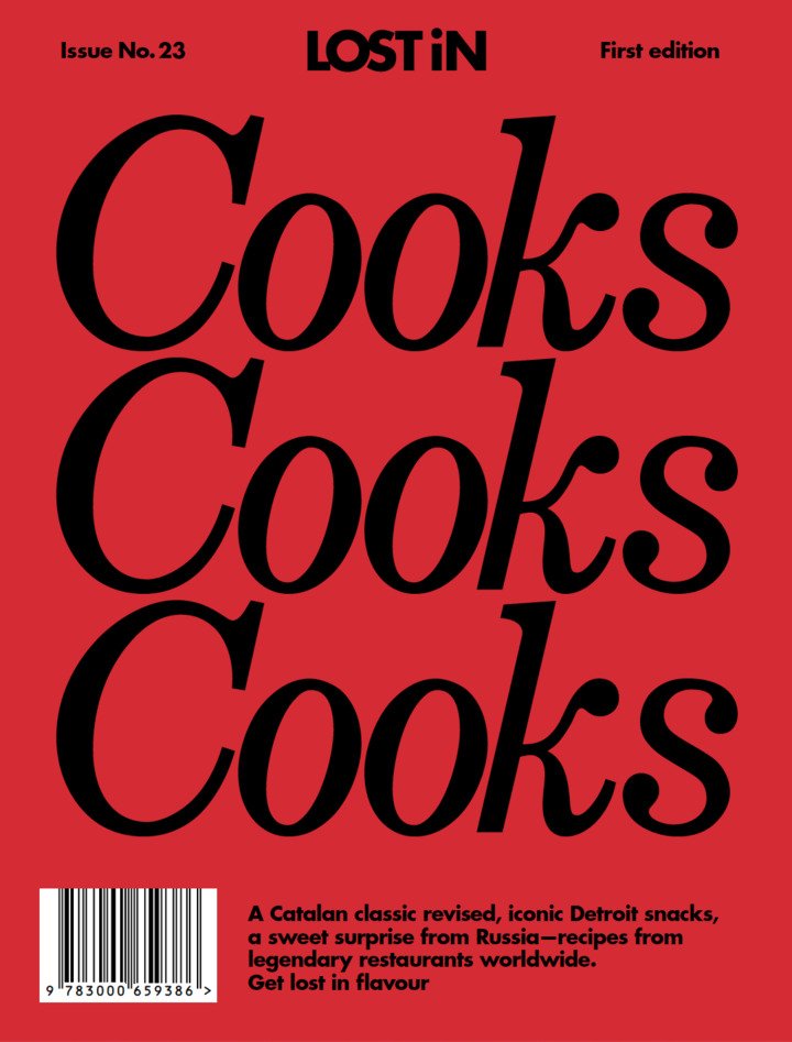 Lost In Cooks BACK IN STOCK cover