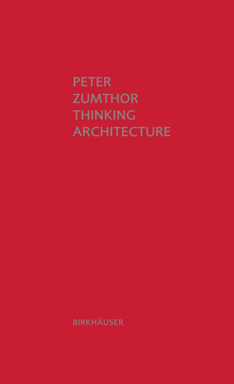 Thinking Architecture 3rd ed. cover