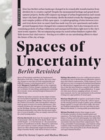 Spaces of Uncertainty -- Berlin revisited cover