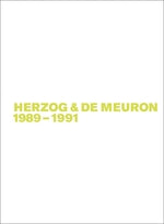 Herzog & de Meuron 1989-1991 PBK cover