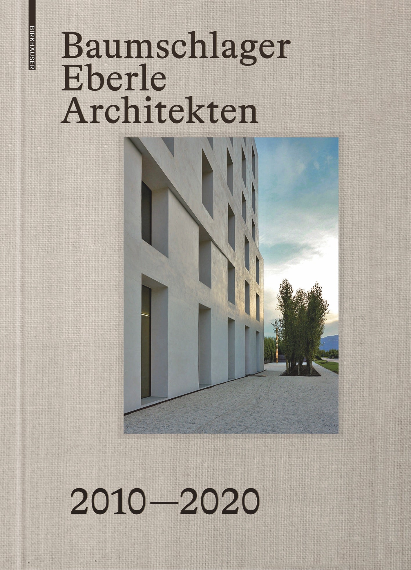 Baumschlager Eberle Architects 2010-2020 cover