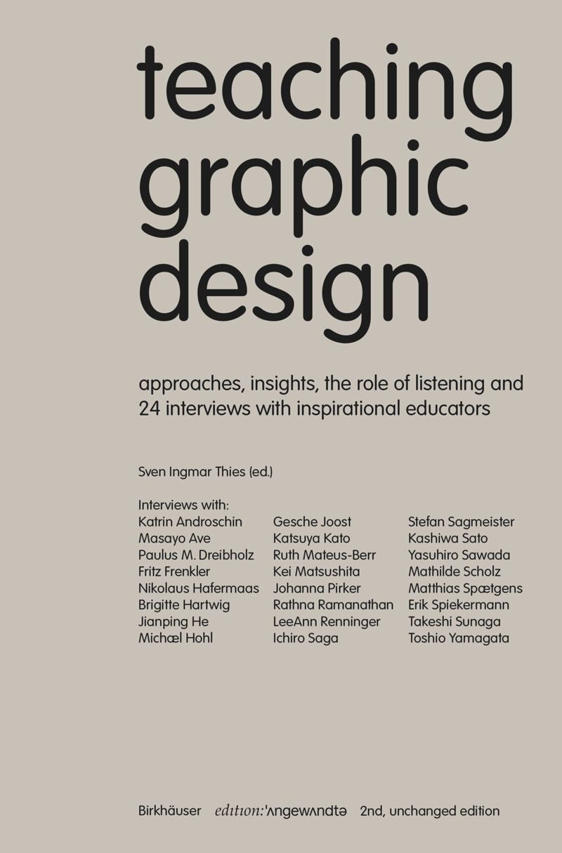 Teaching Graphic Design (second edition) cover