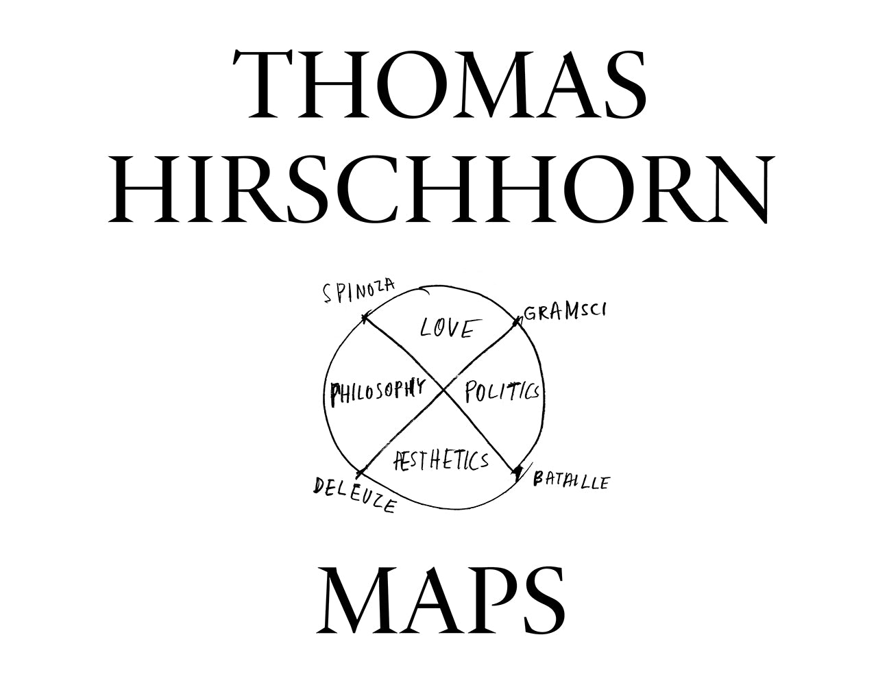 Thomas Hirschhorn: Maps cover