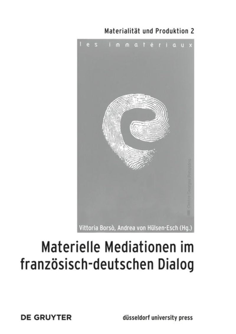 Material Mediations between France and Germany cover