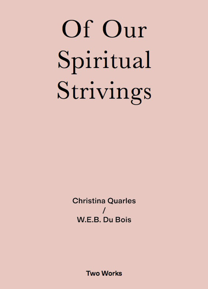 Of Our Spiritual Strivings cover