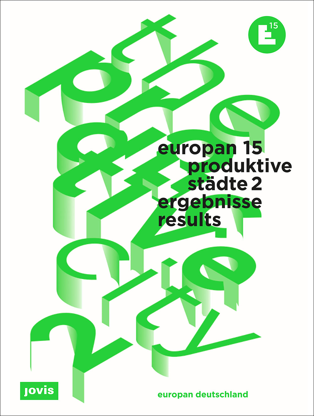 Europan 15: The Productive City 2 cover