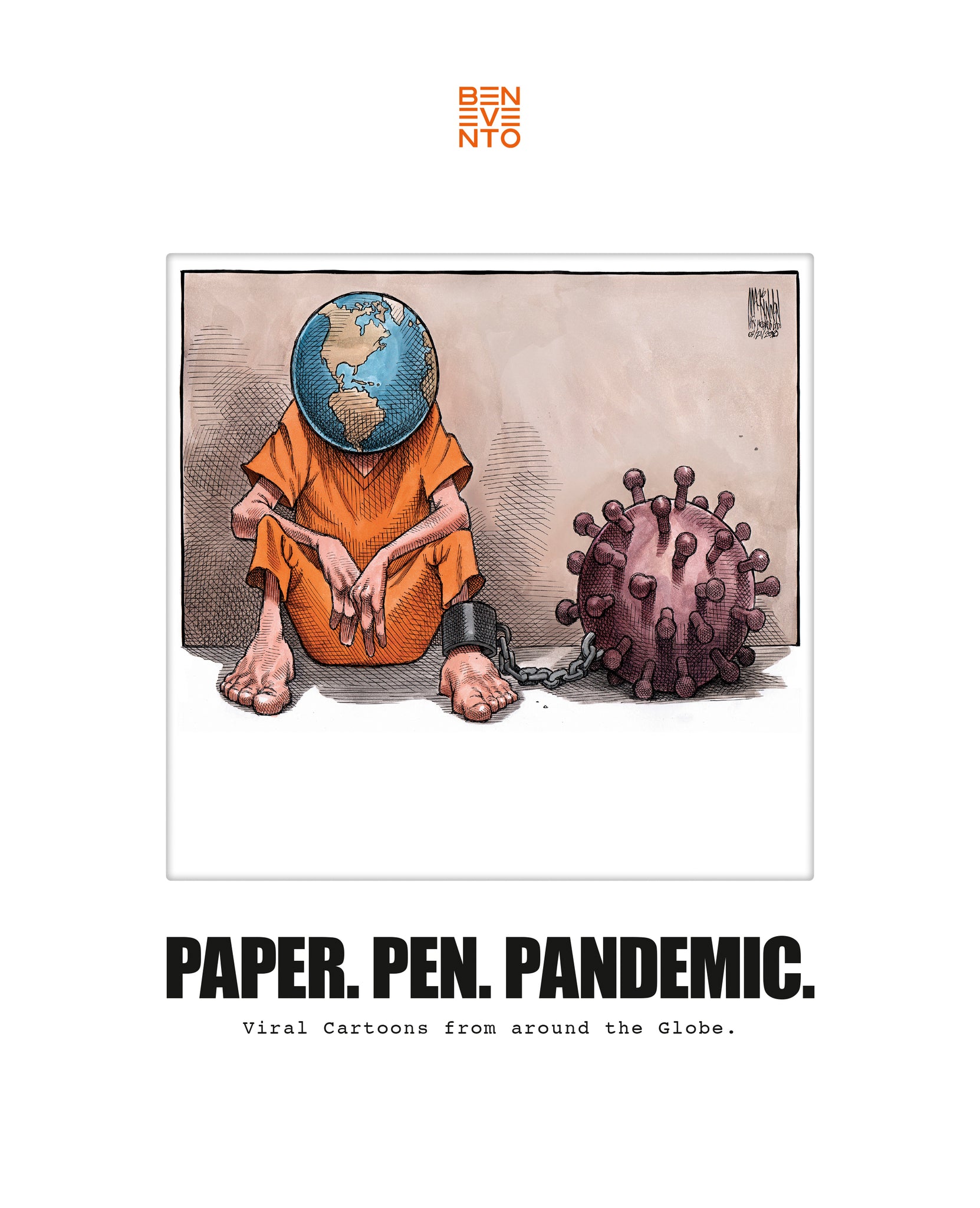 Paper. Pen. Pandemic: Viral Cartoons Around the World cover