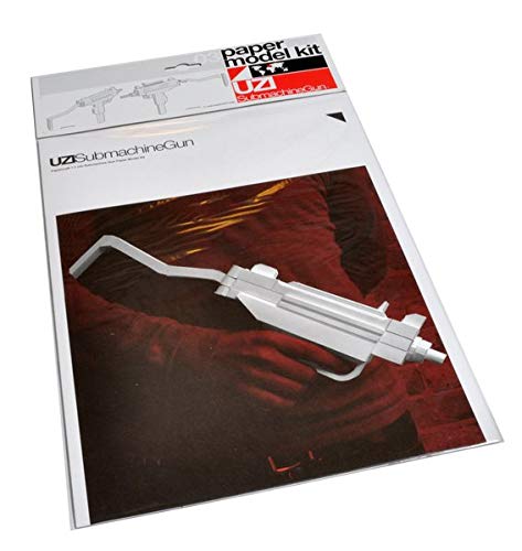 UZI Paper Gun Model Kit cover