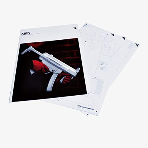 MP5 Paper Gun Model Kit cover