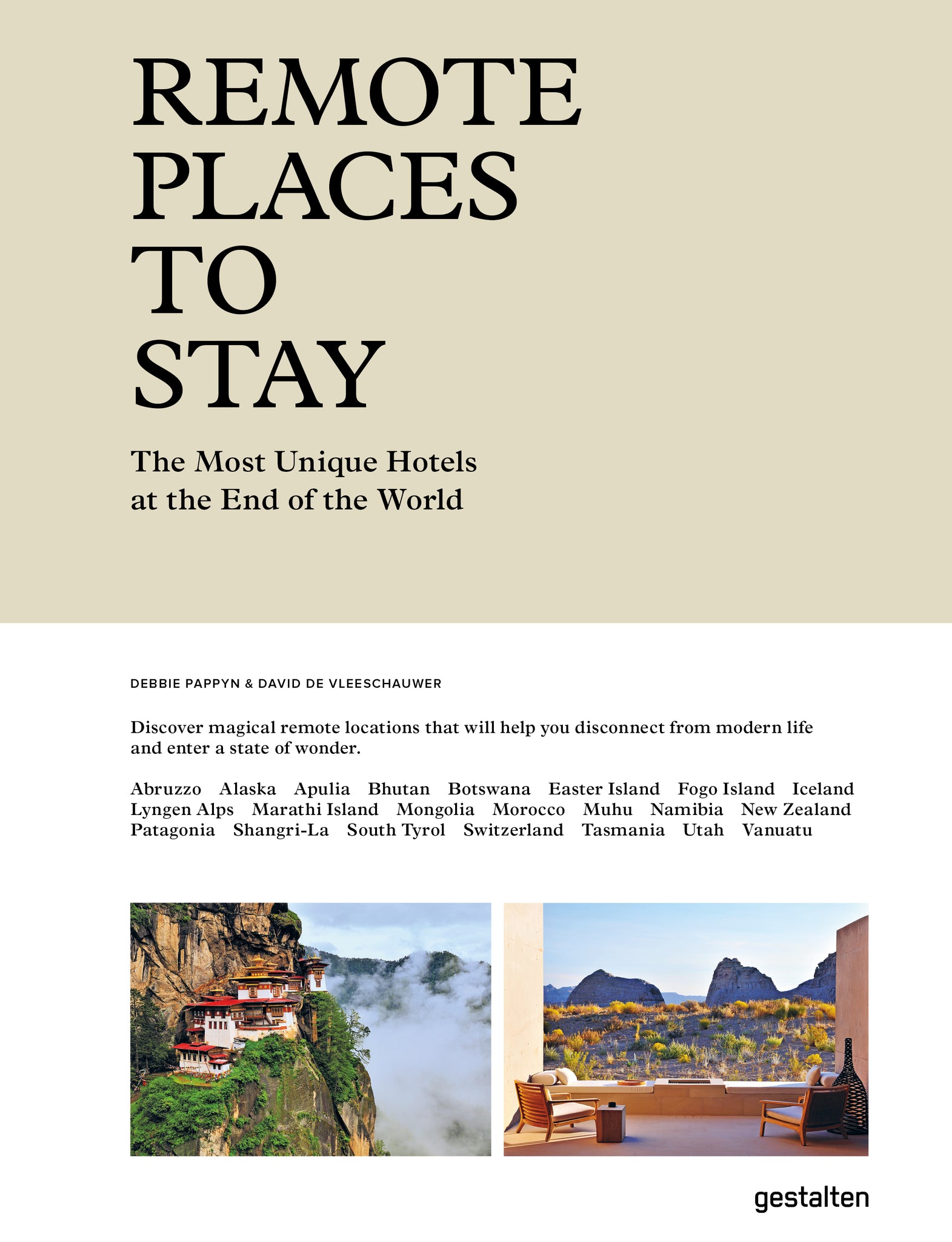 Remote Places to Stay REPRINT NOW AVAILABLE cover