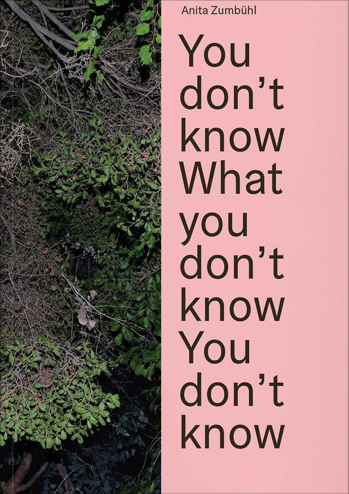 Anita Zumbühl: You Don’t Know What You Don’t Know You Don’t Know cover