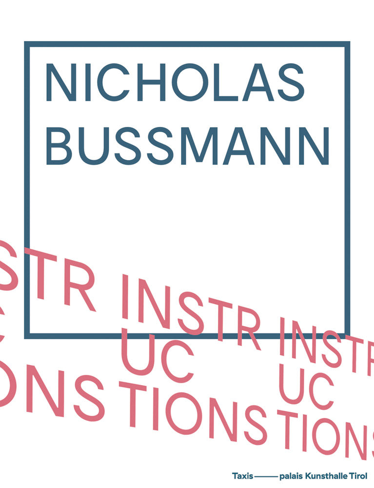 Nicholas Bussmann: Instructions cover