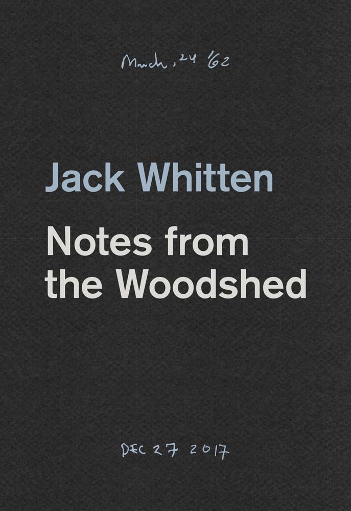 Jack Whitten: Notes from the Woodshed cover