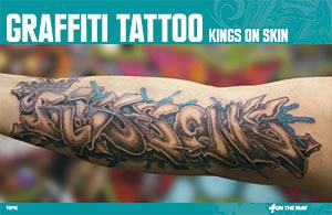 Graffiti Tattoo - Kings on Skin SOFT COVER cover
