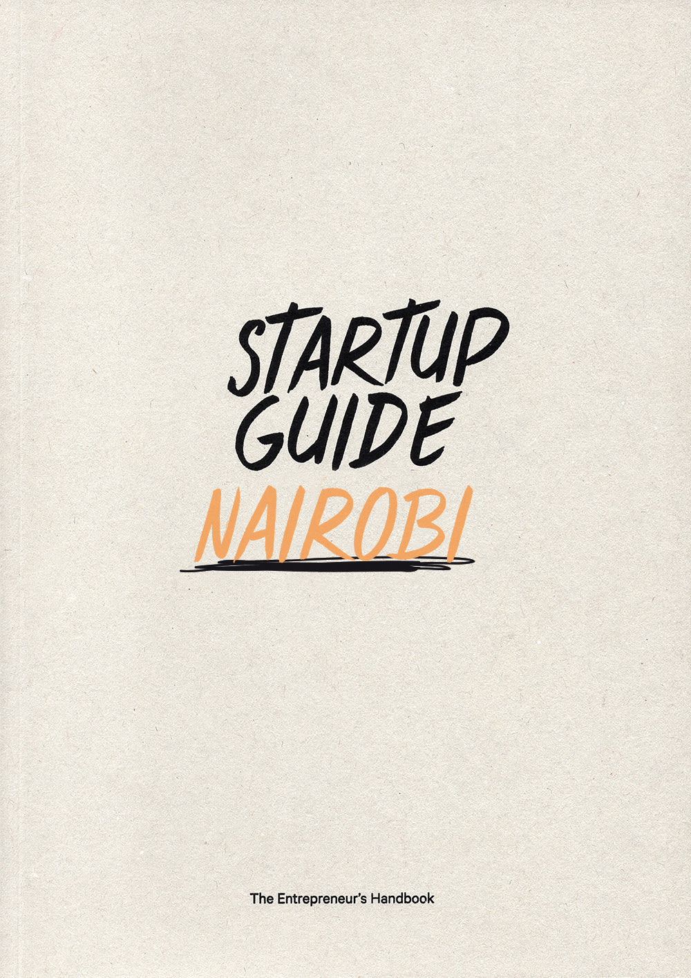 Startup Guide Nairobi cover