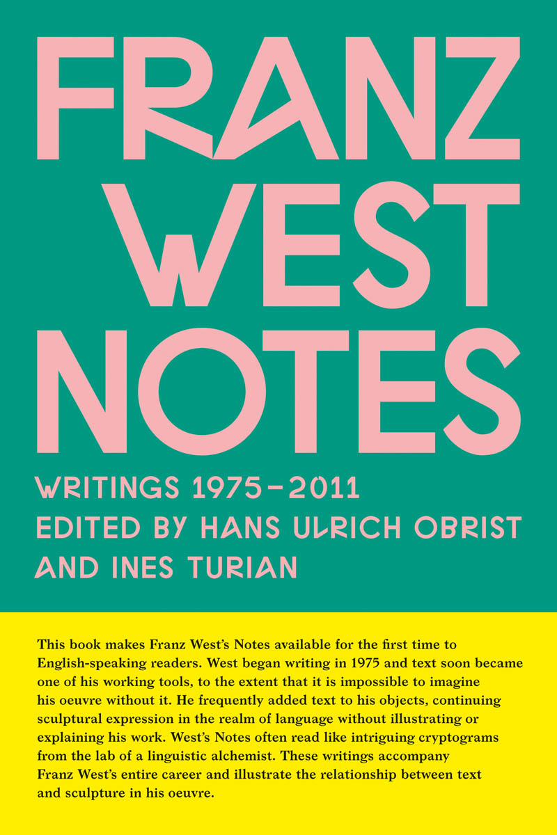 Franz West: Notes cover